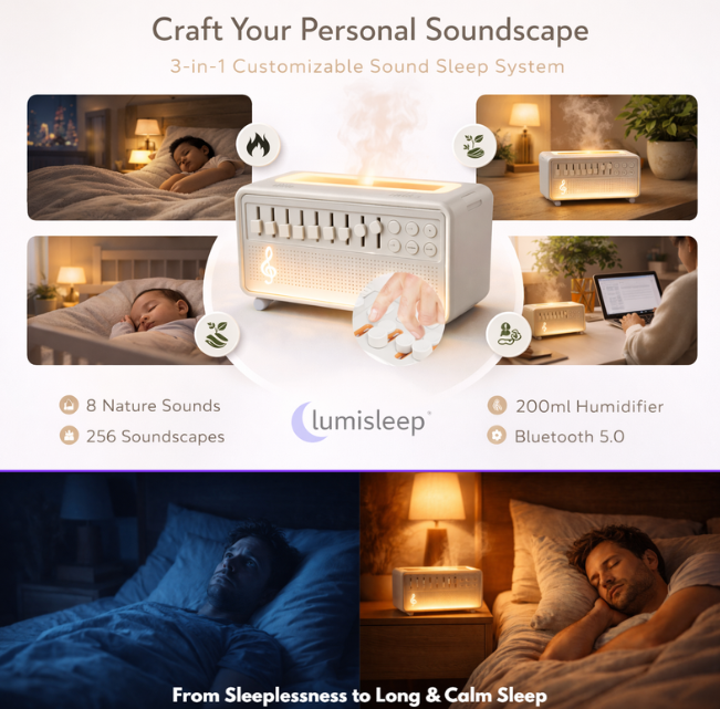 Lumisleep 4-in-1 Natural Sound Machine