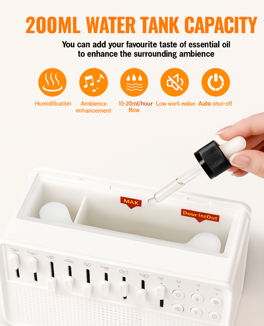 Lumisleep 4 in 1 Natural Sound Machine